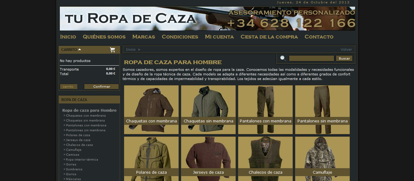 pagina-listado-categorias-tienda-online-de-ropa-de-caza-turopadecaza.com